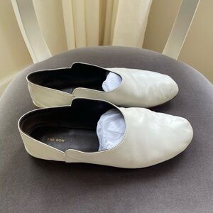 The Row White Flats